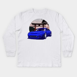 the ROTARY JDM Kids Long Sleeve T-Shirt